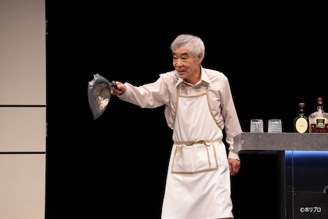 「てにあまる」舞台稽古より。(c)ホリプロ