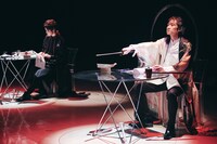 みきくらのかい 第2回公演リーディング「怪談贋皿屋敷（かいだんにせさらやしき）」より。（撮影：大石隼土）