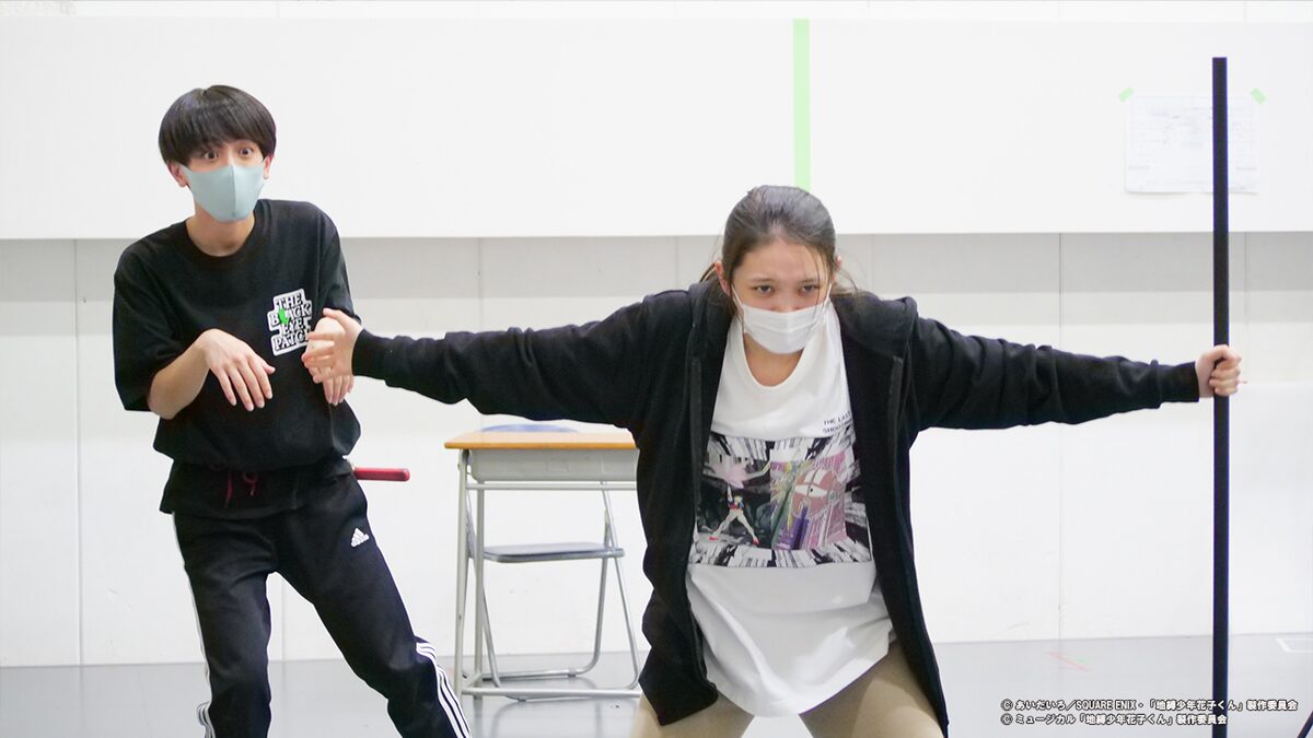 地縛少年花子くん 稽古風景を公開 小西詠斗が初ミュージカルに 楽しい 稽古場レポート コメントあり ステージナタリー