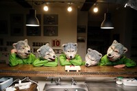 WOWOWプライム「WOWOW×MAN WITH A MISSION『WOWGOW MV PROJECT』#2 上田大樹×振付稼業air:man編」収録風景