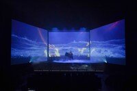 「スペクタクルライブステージ 神・鬼・麗 三大能∞2020」リハーサルより。