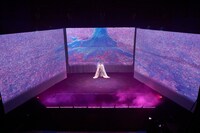 「スペクタクルライブステージ 神・鬼・麗 三大能∞2020」リハーサルより。