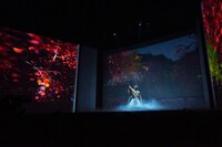 「スペクタクルライブステージ 神・鬼・麗 三大能∞2020」リハーサルより。