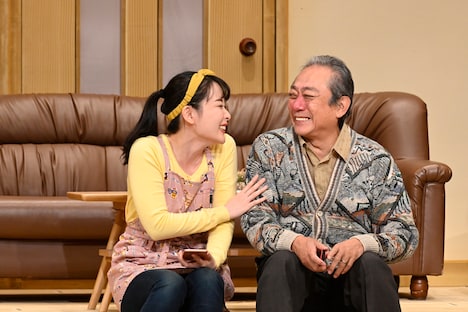 Aプロ「二階の奥さん」の様子。