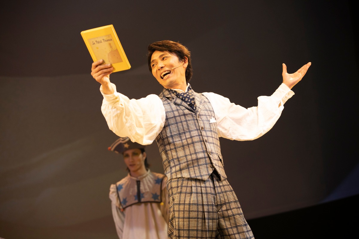演劇の毛利さん-The Entertainment Theater Vol.0 音楽劇「星の飛行士」より。（撮影：金山フヒト）