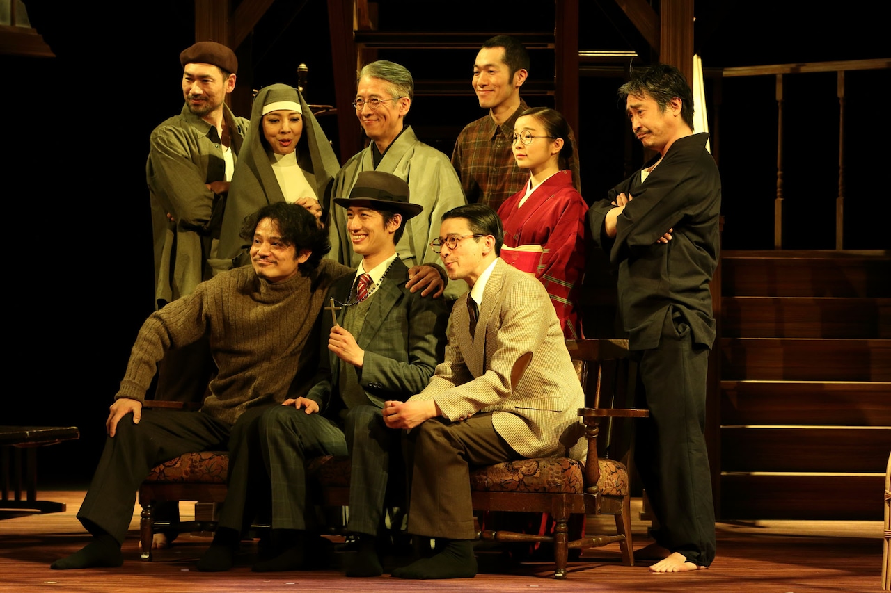 水田航生「一緒に幸せな空気感を味わって」マキノノゾミ作・演出「東京原子核クラブ」開幕