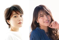 左から鈴木杏、入山杏奈。