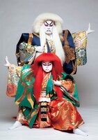 「連獅子」ビジュアル（撮影：篠山紀信）