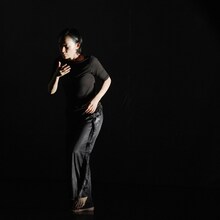 北村明子「A Collaboration Project between Ireland and Japan『Echoes of Calling』」より。（撮影：大洞博靖）