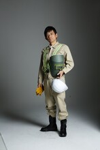 博多華丸の扮装姿。