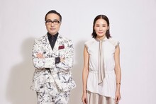 左から松尾スズキ、吉田羊。