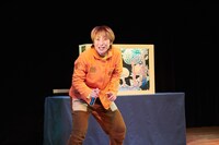 「紙おしばい『ことだまの森』」より。（撮影：鷺坂悠馬）