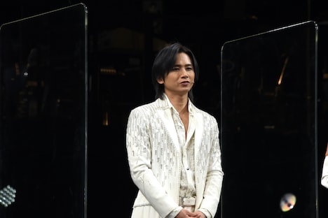 「Endless SHOCK -Eternal-」記者会見の様子。堂本光一。