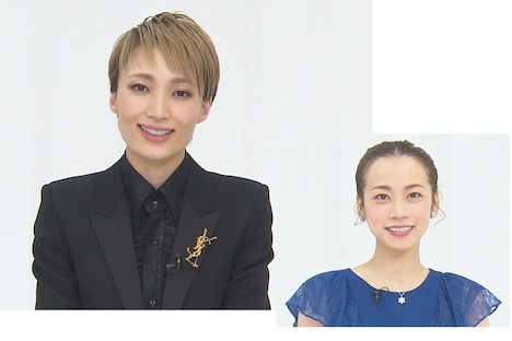 左から望海風斗、真彩希帆