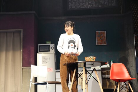 □字ック 第14回本公演 旗揚げ10周年企画「タイトル、拒絶」より。