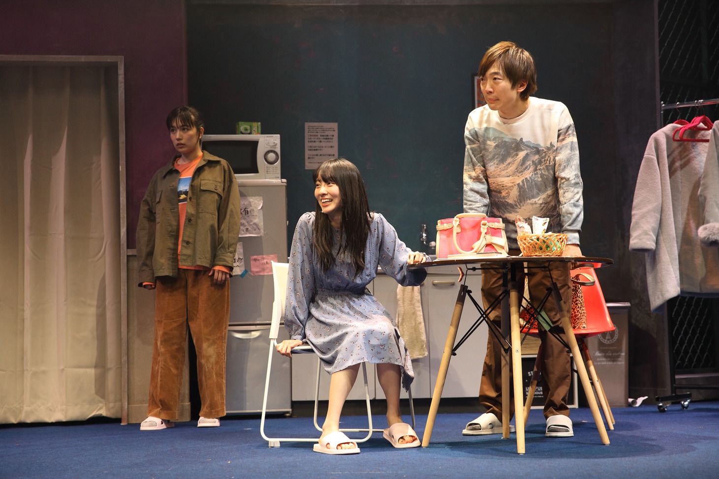 □字ック 第14回本公演 旗揚げ10周年企画「タイトル、拒絶」より。