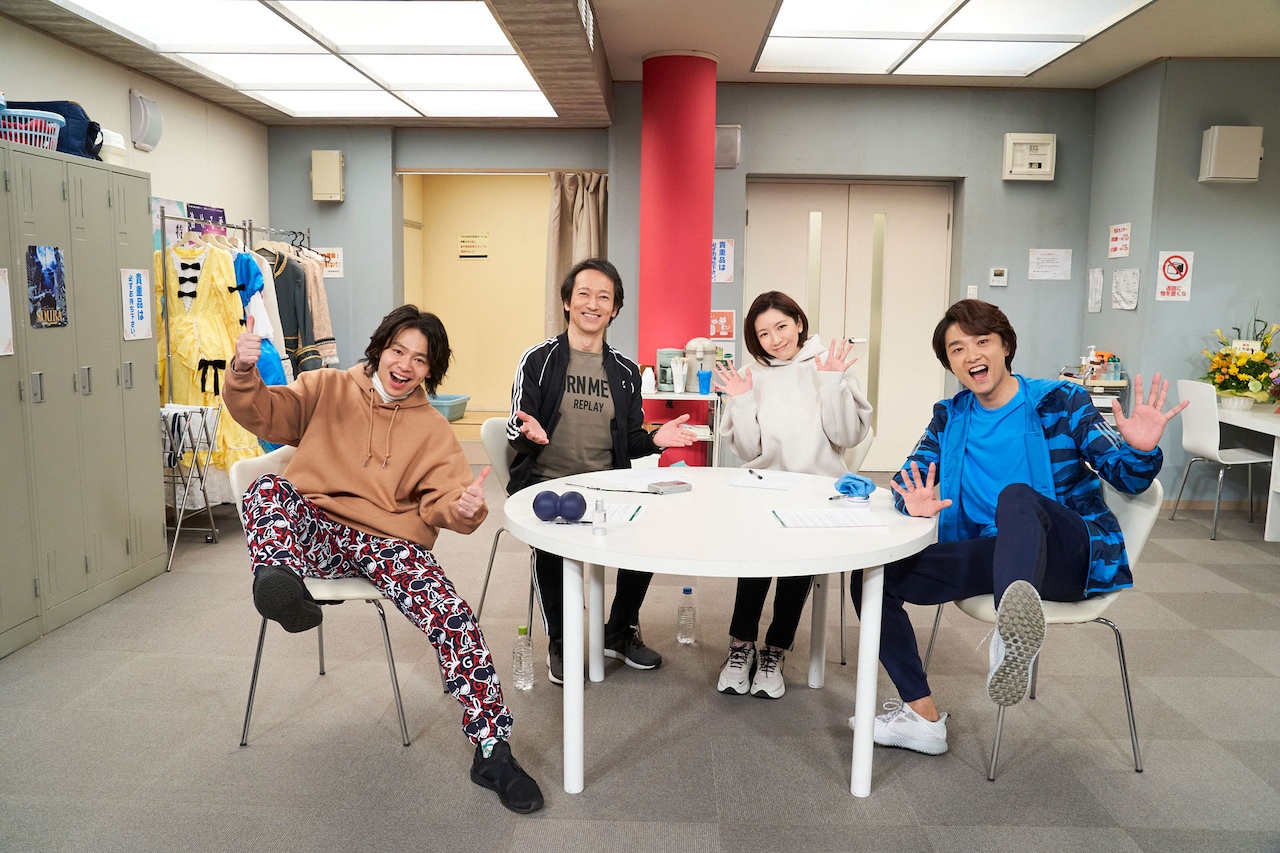 「グリブラ」コメディドラマに井上芳雄・中川晃教・鈴木壮麻・瀬奈じゅんが登場