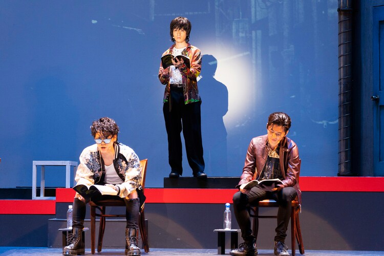 朗読劇 私立探偵 濱マイク 開幕 植田圭輔 佐藤流司が最強のハマり役 と絶賛 公演 会見レポート ステージナタリー