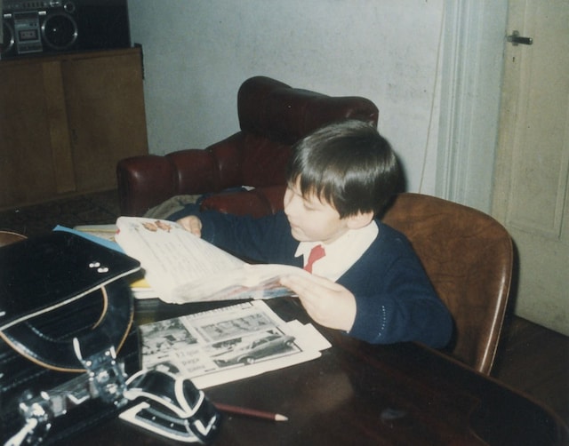 勉強が大好きだった幼少期。