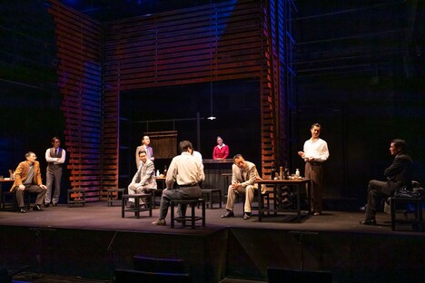 劇団チョコレートケーキ 第33回公演「帰還不能点」より。（撮影：池村隆司）