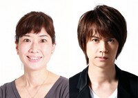 左から小山ゆうな、浦井健治。