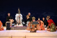 「第33回 としま能の会」より復曲能「大般若」の様子。（撮影：新宮夕海）