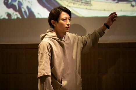 「『画狂人 北斎』令和三年版」より。