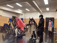椿組2021年春公演「『シャケと軍手』〜秋田児童連続殺害事件〜」稽古場の様子。
