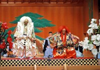 能「石橋 大獅子」より。