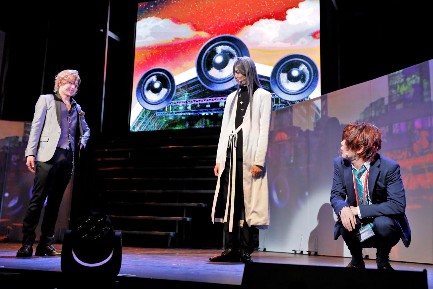 「『ヒプノシスマイク-Division Rap Battle-』Rule the Stage -track.2 replay-」より、シンジュク・ディビジョン“麻天狼”の面々。
