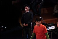 音遊びの会×いとうせいこう「音、京都、おっとっと、せいこうと」Day1 上ルより。（撮影：前谷開）