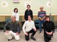 NHK-FM「青春アドベンチャー『当面の間、変身します』」の「雲雀（ひばり）の心」より、出演者。（写真提供：NHK）