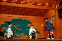 「梟山伏」デモンストレーションより。