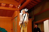 「梟山伏」デモンストレーションより。