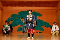 「梟山伏」デモンストレーションより。