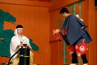 「梟山伏」デモンストレーションより。