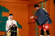 「梟山伏」デモンストレーションより。