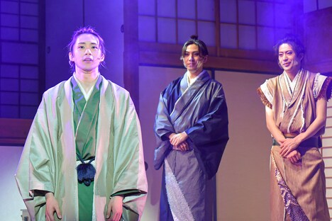 畠中恵「しゃばけ」シリーズ Presents「シャイニングモンスター～ばくのふだ」ゲネプロより。（撮影：鏡田伸幸）