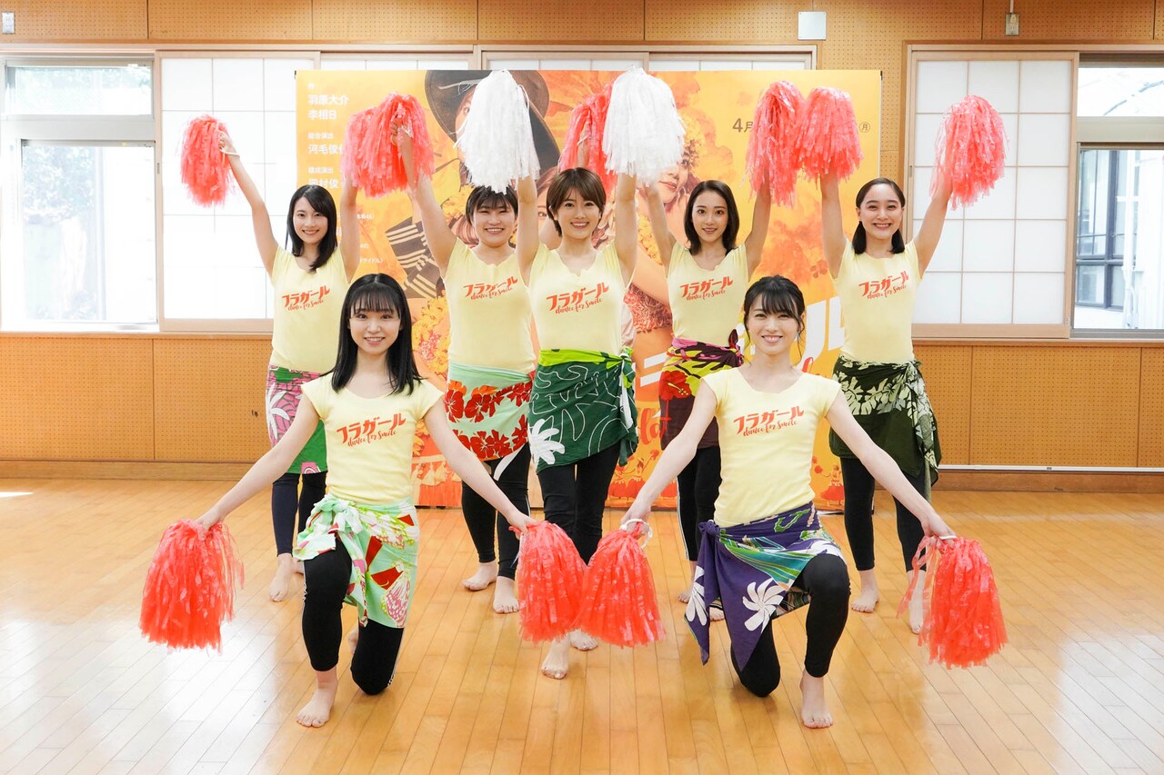 「フラガール」稽古場公開、主演の樋口日奈は「正面から魂を込めてぶつかっていく」
