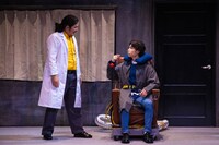 「舞台TWiN PARADOX『SONG STORY Vol.1』誕生日記念公演」より、演目C「タイムマシン」の様子。