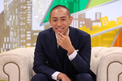 フジテレビ系「直撃！シンソウ坂上SP」より、市川海老蔵。(c)フジテレビ