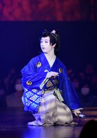 2020年2月上演のシスティーナ歌舞伎「NOBUNAGA」より、中村壱太郎扮する森蘭丸。