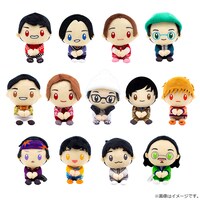 「テレビ演劇 サクセス荘3」のマグネットマスコット（全13種）。