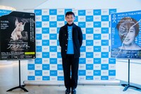 「ふじのくに→せかい演劇祭2021」プレス発表会より、宮城聰。（撮影：中尾栄治）