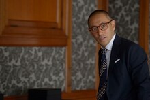 SEIKO「時問時答」より、市川海老蔵。(c)SEIKO「時問時答」