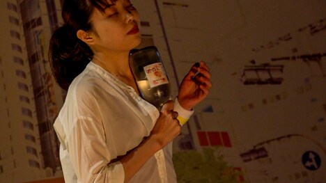 範宙遊泳「バナナの花は食べられる」より。（撮影：たけうちんぐ）