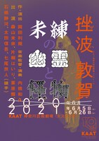 KAAT神奈川芸術劇場プロデュース「未練の幽霊と怪物―『挫波』『敦賀』―」チラシビジュアル 片桐はいりバージョン