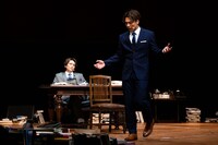 ミュージカル「INTERVIEW～お願い、誰か僕を助けて～」TeamBLUEの公演より。