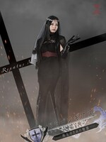 鷲見友美ジェナ扮するレナ。