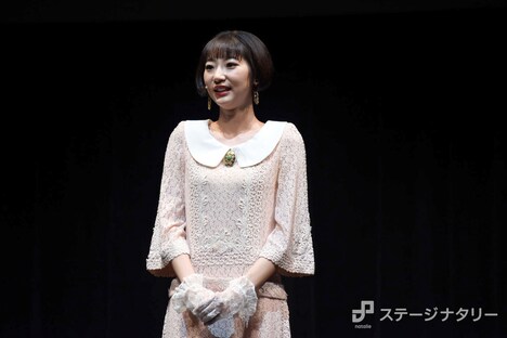 「モダンボーイズ」取材会より、武田玲奈。